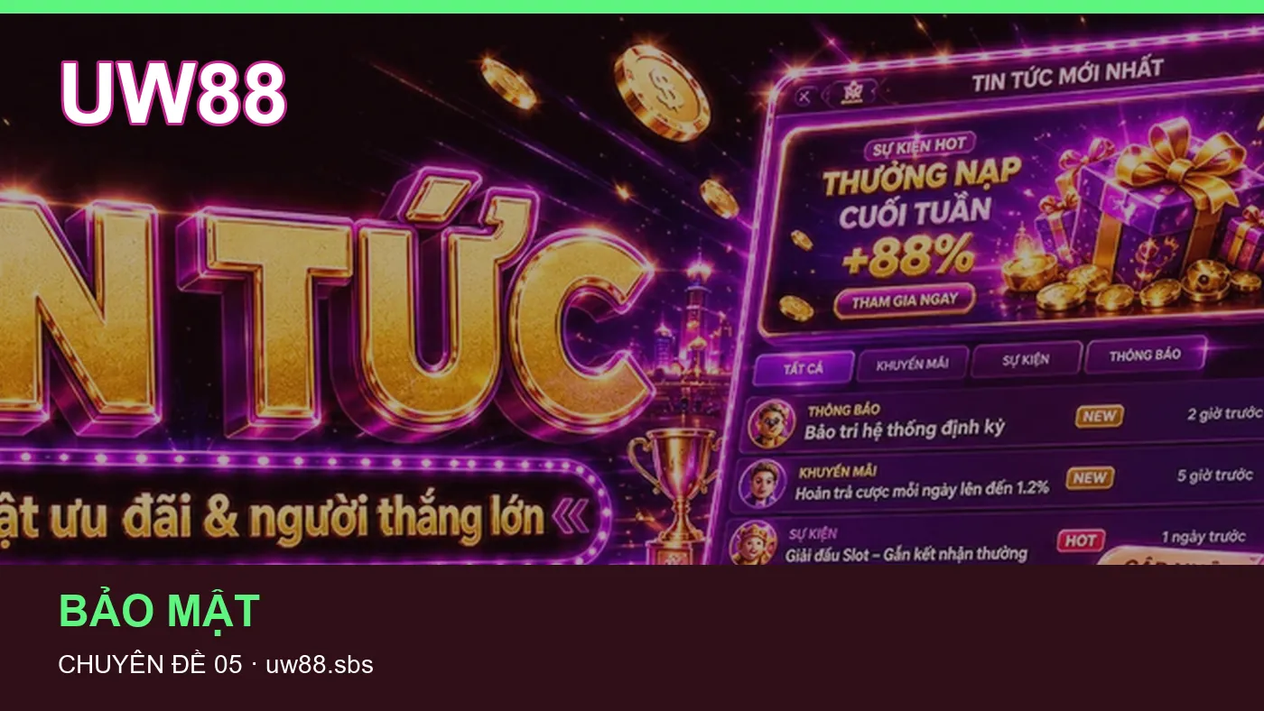 Bảo vệ dữ liệu cá nhân khi tìm hiểu Casino tại UW88
